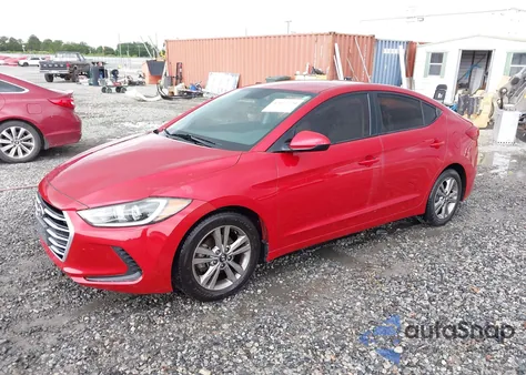 2018 Hyundai Elantra Sel z USA, uszkodzony, nr VIN 5NPD84LF7JH252429